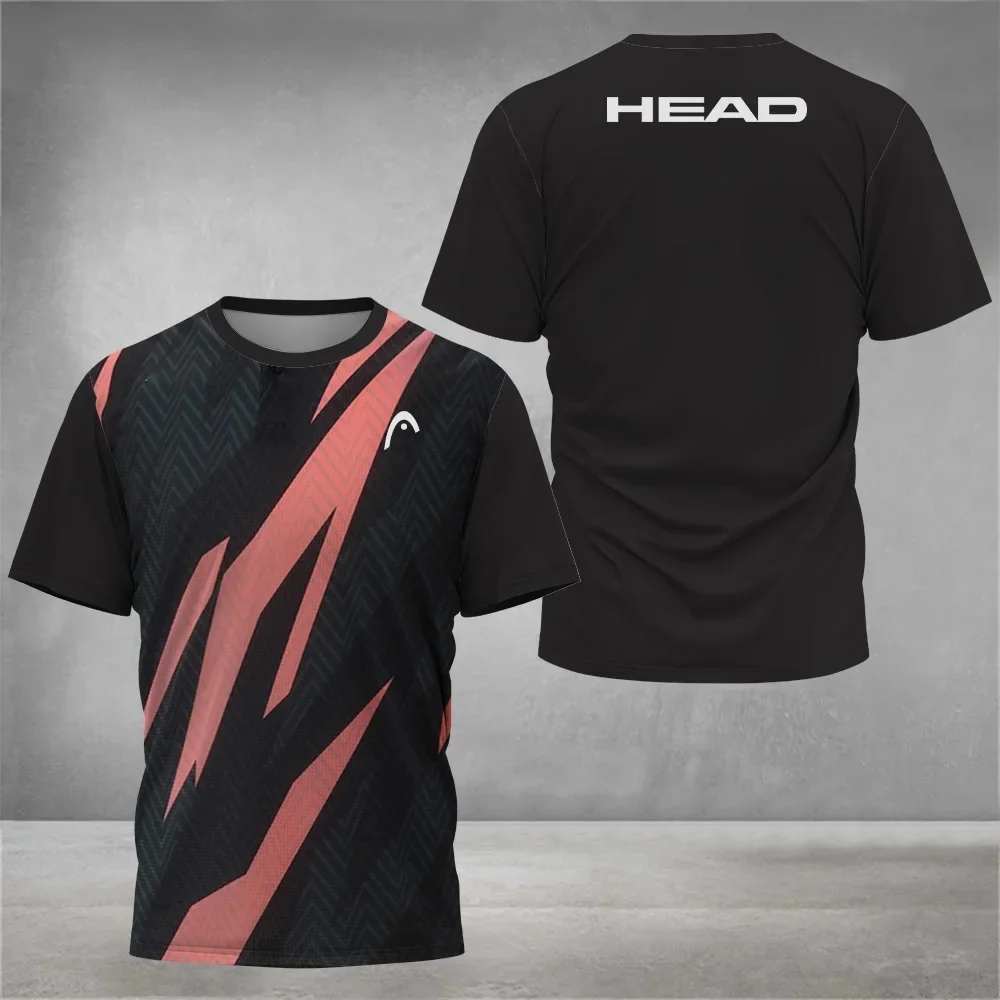 Badminton Video - 夏通気性メンズ Tシャツ屋外バドミントン卓球ジャージ O ネック半袖ルーズトップ新しい登山服